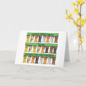 Happy Christmas to my Daughter's Boyfriend. Karte (Gelbe Blume)