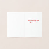 Happy Christmas Tree Folienkarte (Innenseite)