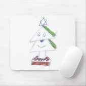 Happy Christmas Tree Mousepad (Mit Mouse)