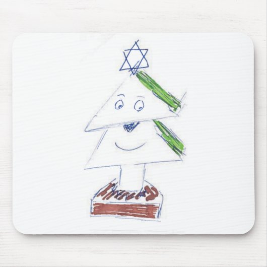 Happy Christmas Tree Mousepad (Vorne)