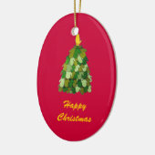 Happy Christmas Tree Ornament (Links)