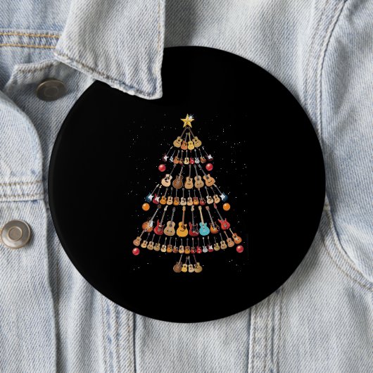 Happy Christmas|Ukulele Instrument Weihnachtsbaum Button (Beispiel)
