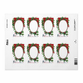 HAPPY CHRISTMAS WISHES MIT HOLLY BERRIES (Vorne)