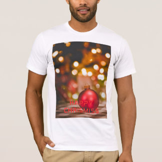 Happy christmiss festive t shirt