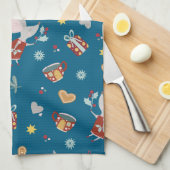 Happy Christmouse Geschirrtuch (Viertel Falte)