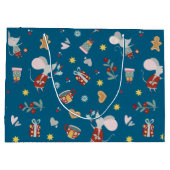 Happy Christmouse Große Geschenktüte (Rückseite)