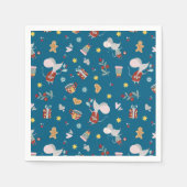 Happy Christmouse Serviette (Vorderseite)