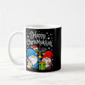 Happy Christmukkah Hanukkah Christmas Gnome Xmas F Kaffeetasse (Links)