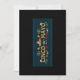 Happy Cinco de May Greeting Card Feiertagskarte