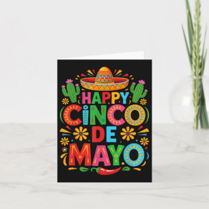 Happy Cinco De Mayo Fiesta Mexikanisches Party Män Karte