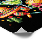 Happy Cinco De Mayo Fiesta Mexikanisches Party Män Poster (Ecke)