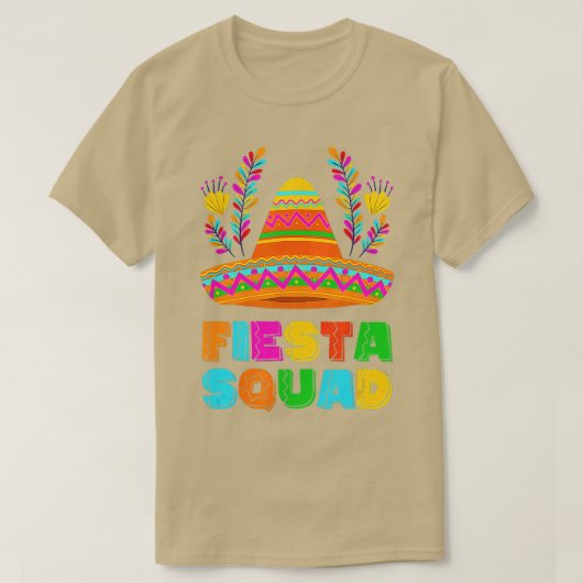 Happy Cinco De Mayo Fiesta Squad Mexican Party Par T-Shirt (Design vorne)