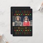 Happy Cinco de Mayo Foto Card Karte (Vorderseite/Rückseite Beispiel)