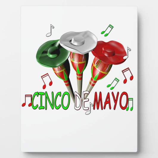 Happy Cinco de Mayo Fotoplatte (Vorderseite)