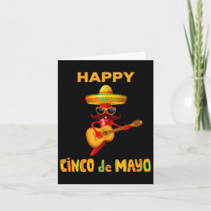 Happy Cinco de Mayo für mexikanische Fiesta-Kostüm Karte
