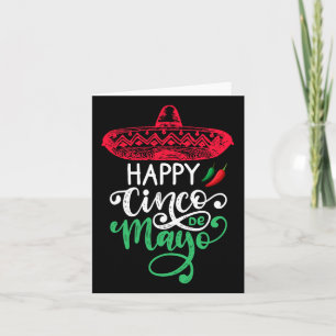 Happy Cinco de Mayo Geburtstag zu mir 5 de Mayo Vi Karte