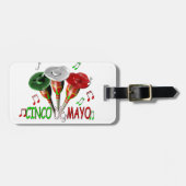 Happy Cinco de Mayo Gepäckanhänger (Vorderseite horizontal)