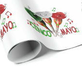 Happy Cinco de Mayo Geschenkpapier (Rolleneckpunkt)