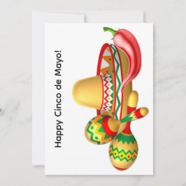 Happy Cinco de Mayo Greeting Card Feiertagskarte