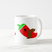 happy cinco de mayo mustache pepper funny kaffeetasse (VorderseiteRechts)