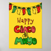 Happy Cinco de Mayo Poster (Vorne)