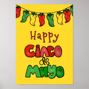 Happy Cinco de Mayo Poster