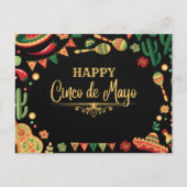 Happy Cinco De Mayo Postkarte (Vorderseite)