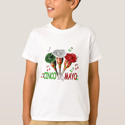 Happy Cinco de Mayo T-Shirt (Vorderseite)