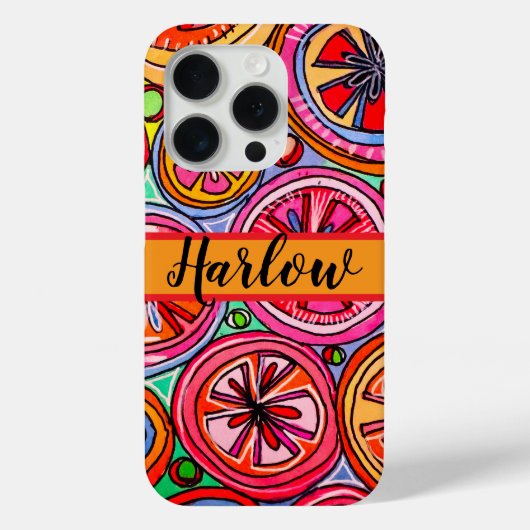 Happy Circles Phone Case (Rückseite)