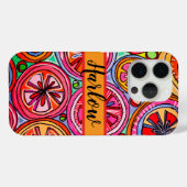Happy Circles Phone Case (Rückseite (Horizontal))