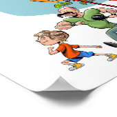 Happy Circus kommt in die Stadt Poster (Ecke)