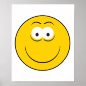 Happy Classic Face Poster (Vorne)