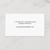 Happy Cleaner Logo | Behaltend Haus Visitenkarte (Rückseite)