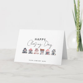 Happy Closing Day Karte