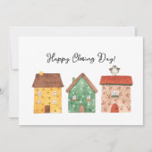 Happy Closing Day Real Anwesen Client Wertschätzun (Vorderseite)