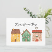 Happy Closing Day Real Anwesen Client Wertschätzun (Stehend Vorderseite)