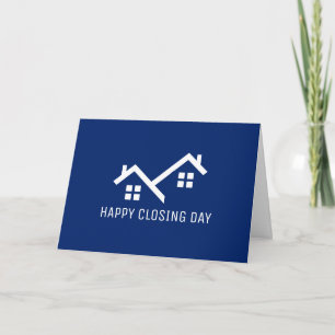 Happy Closing Day Real Anwesen Modernes Blau