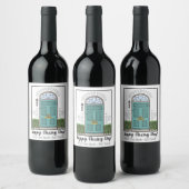 Happy Closing Day Weinetikett (Flaschen)