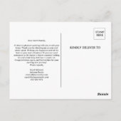 Happy Closing Day Zuhause Seller Real Anwesen Postkarte (Rückseite)