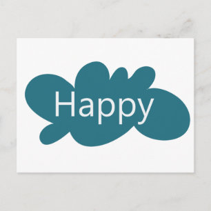 Happy Cloud Postkarte