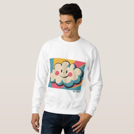 Happy Cloud Sweatshirt (Vorne ganz)