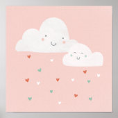 Happy Clouds Poster (Vorne)