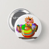 Happy Clown Button (Vorne & Hinten)