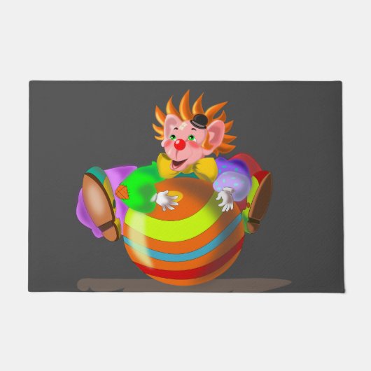 Happy Clown Doormat Fußmatte (Vorderseite)