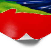 Happy Clown Face Poster (Ecke)