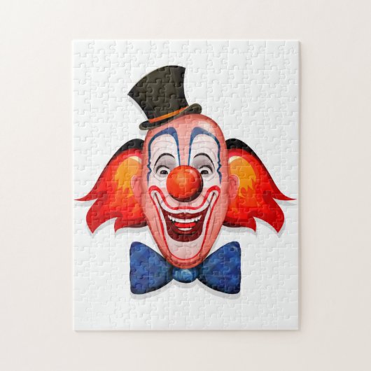 Happy Clown Face Puzzle (Vertikal)