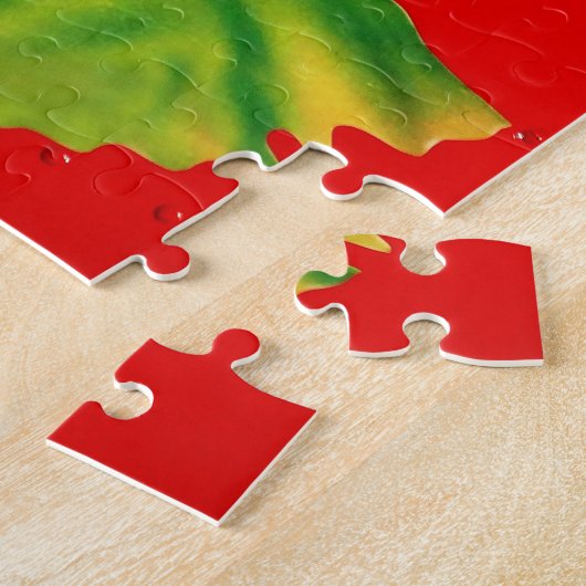 Happy Clown Face Puzzle (Seite)