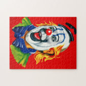 Happy Clown Face Puzzle (Horizontal)