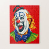 Happy Clown Face Puzzle (Vertikal)