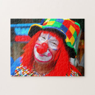 Happy Clown Face Puzzle